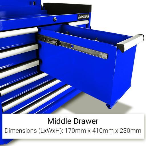 Daytona D10DCBL 10 Drawer Tool Chest - Blue – image 9