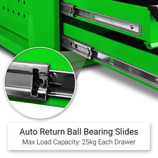 Daytona D655PSG2XD10DCG 655pce Mechanical Tool Kit with 2 Chests & Roller Cabinet - Green – image 40