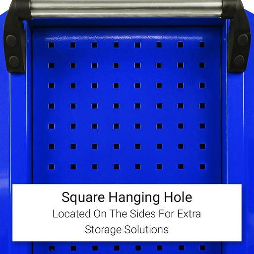 Daytona D7DTB 7 Drawer Bottom Roller Cabinet - Blue – image 7