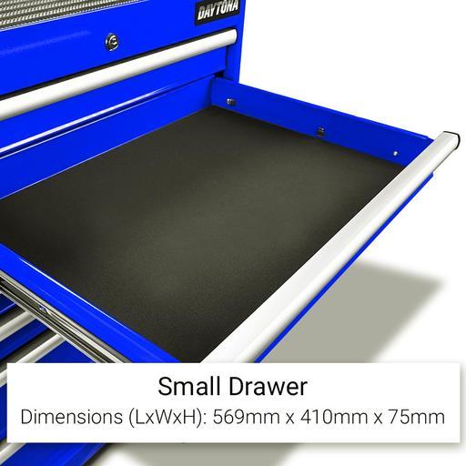 Daytona D7DTB 7 Drawer Bottom Roller Cabinet - Blue – image 5