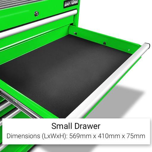Daytona D7DTG 7 Drawer Bottom Roller Cabinet - Green – image 5