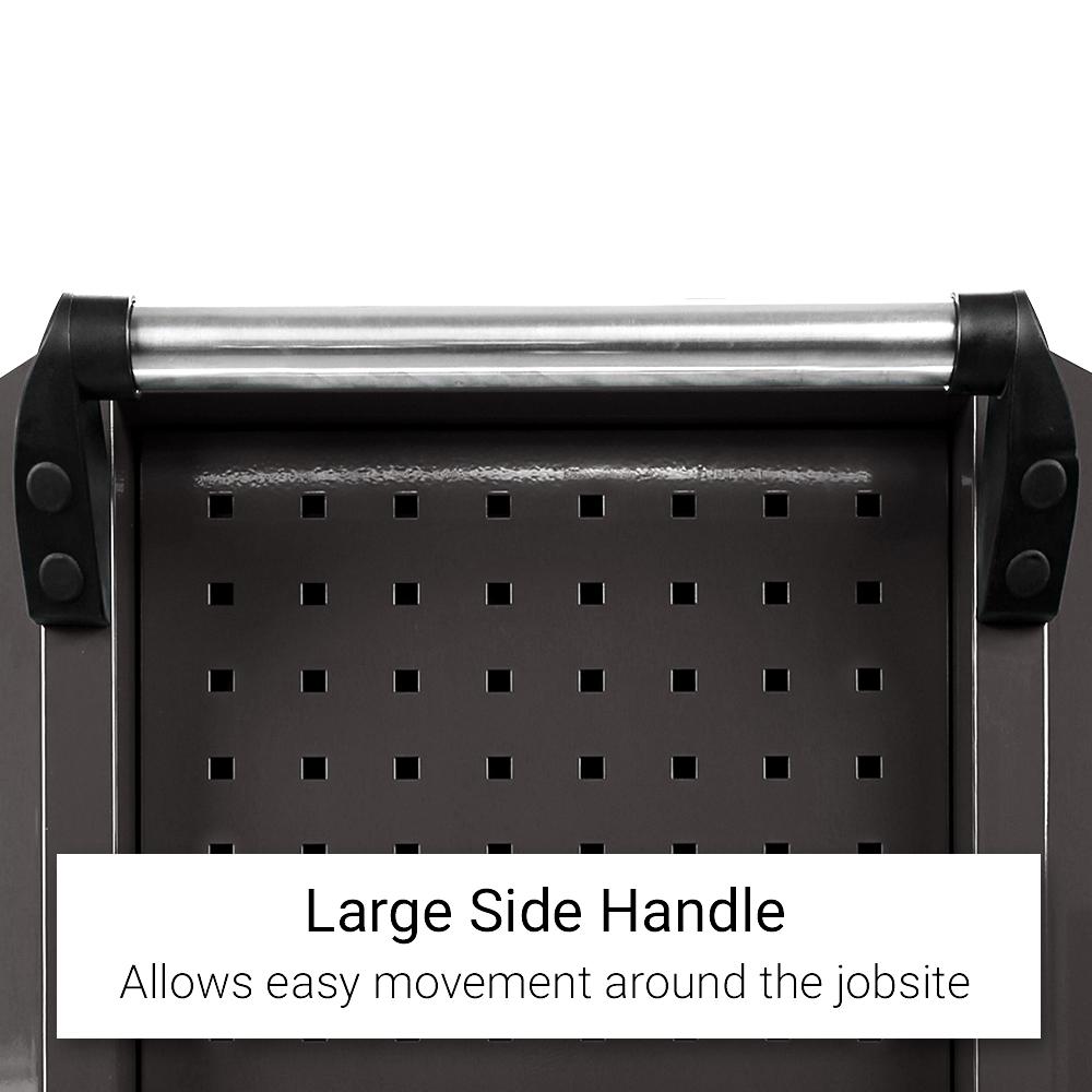 Daytona D7DTBL 7 Drawer Bottom Roller Cabinet - Black – image 8