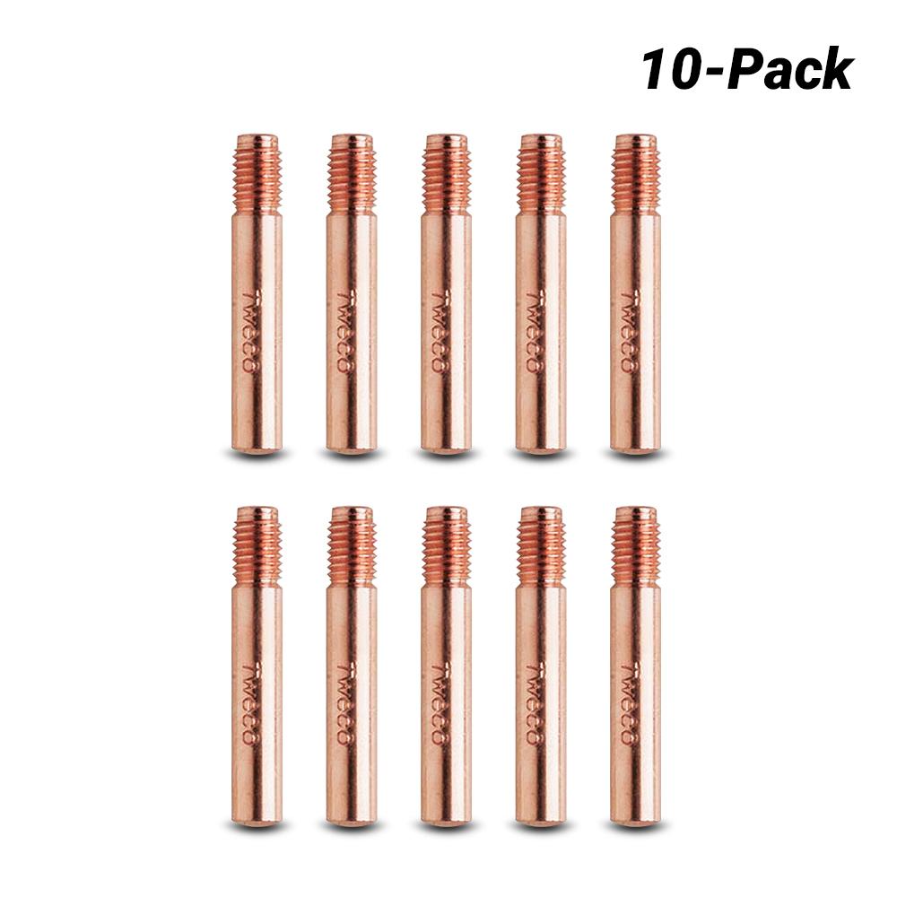 Cigweld OTW1440R 10-Pack 1mm Tweco Contact Tip N02/04 – image 1
