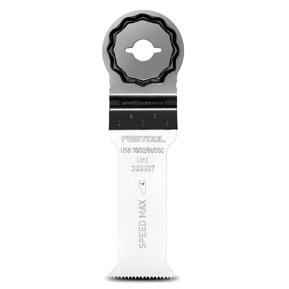 Festool USB 78/32/Bi/OSC/5 (203337) 5-Pack 78x32mm Starlock Max Bi-Metal Universal Multi Tool Blade – image 1