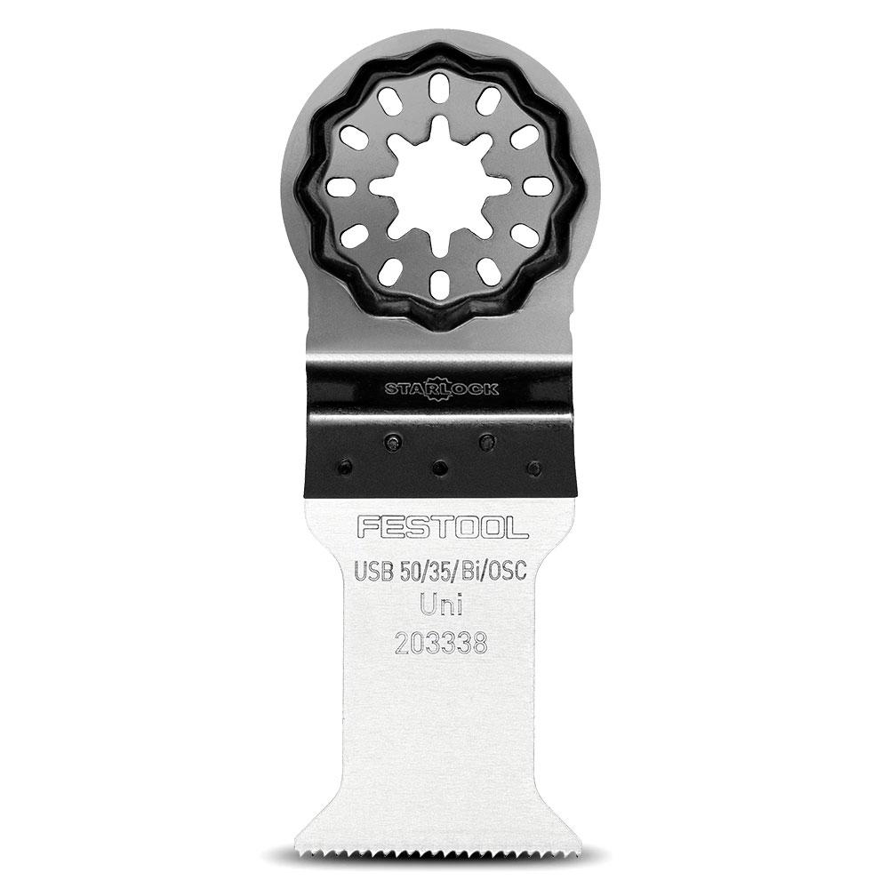 Festool USB 50/35/Bi/OSC/5 (203338) 5-Pack 50x35mm Starlock Bi-Metal Universal Multi Tool Blade – image 2