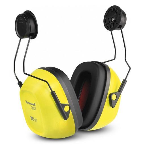 HOWARD LEIGHT 1035129-VS (VS130HHV) Class 5 30dB VeriShield 100 Series High Visibility Helmet Earmuffs