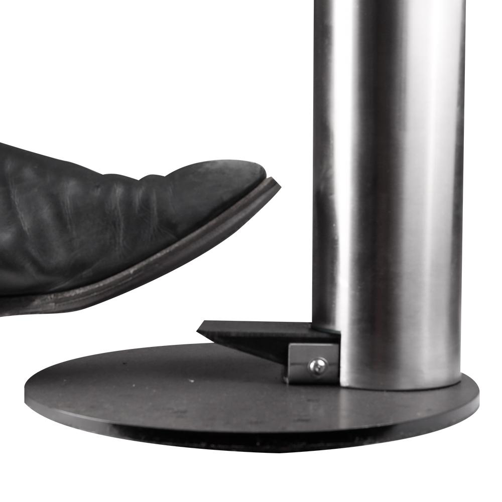 SaniPlus SANI45STAND 1190mm Stainless Sanitiser Dispenser with Foot Pedal