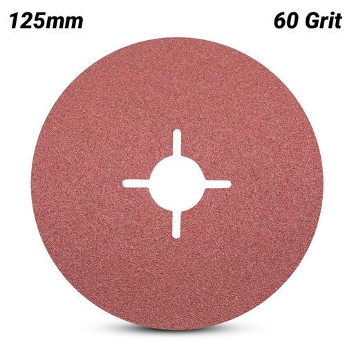PFERD 125-22 A 60 (64106125) 125mm (5") Aluminium Oxide Resin Fibre Disc - MADE IN GERMANY