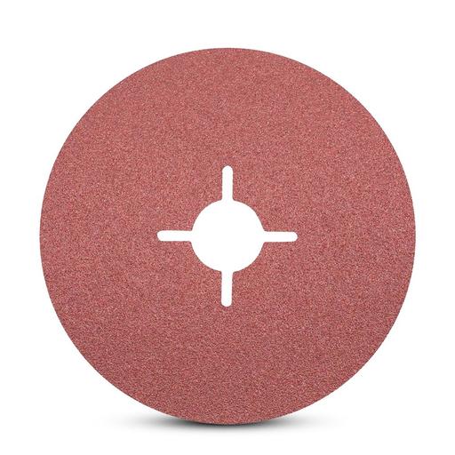 Pferd Disco In Fibra Combiclick 125mm Grana 24 – Ossido Di Ceramico CO-COOL Per Lavorazione Acciaio E Metall