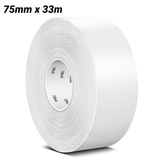 3M 70007510749 75mm x 33m White Ultra Durable Floor Marking Tape 971