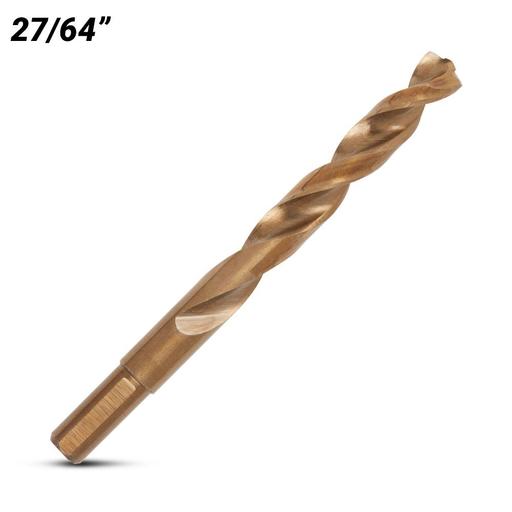 Milwaukee 48892324 27/64" RED HELIX Cobalt Drill Bit – image 2