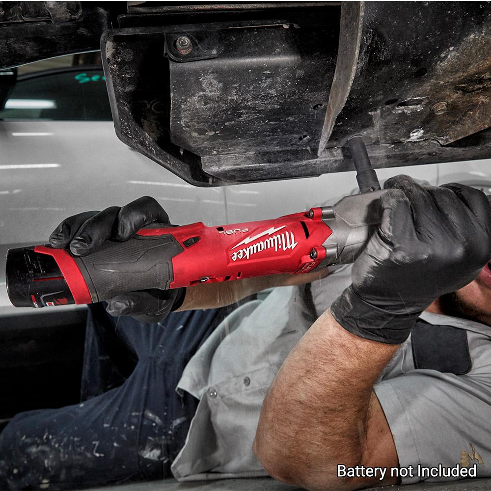 Milwaukee M12FRAIWF12-0 12V Li-Ion Cordless 1/2 Right Angle Impact Wrench  with Friction Ring - Skin Only