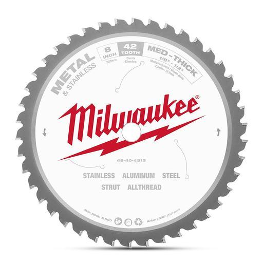 Milwaukee 48404515 203mm (8") 42T General Purpose Metal Blade – image 2