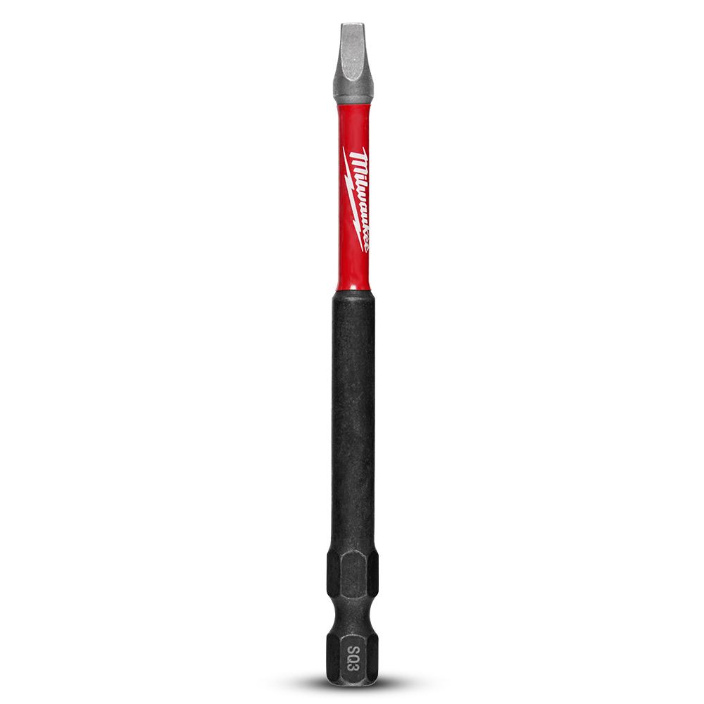 Milwaukee 48324573 89mm (3-1/2") SHOCKWAVE Square #3 Power Bit – image 2