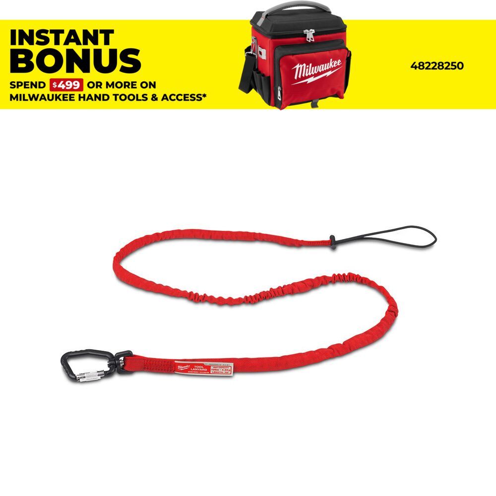 Milwaukee 48228812 4.5kg (10lb) 1830mm (6'') Extended Reach Lanyard – image 1