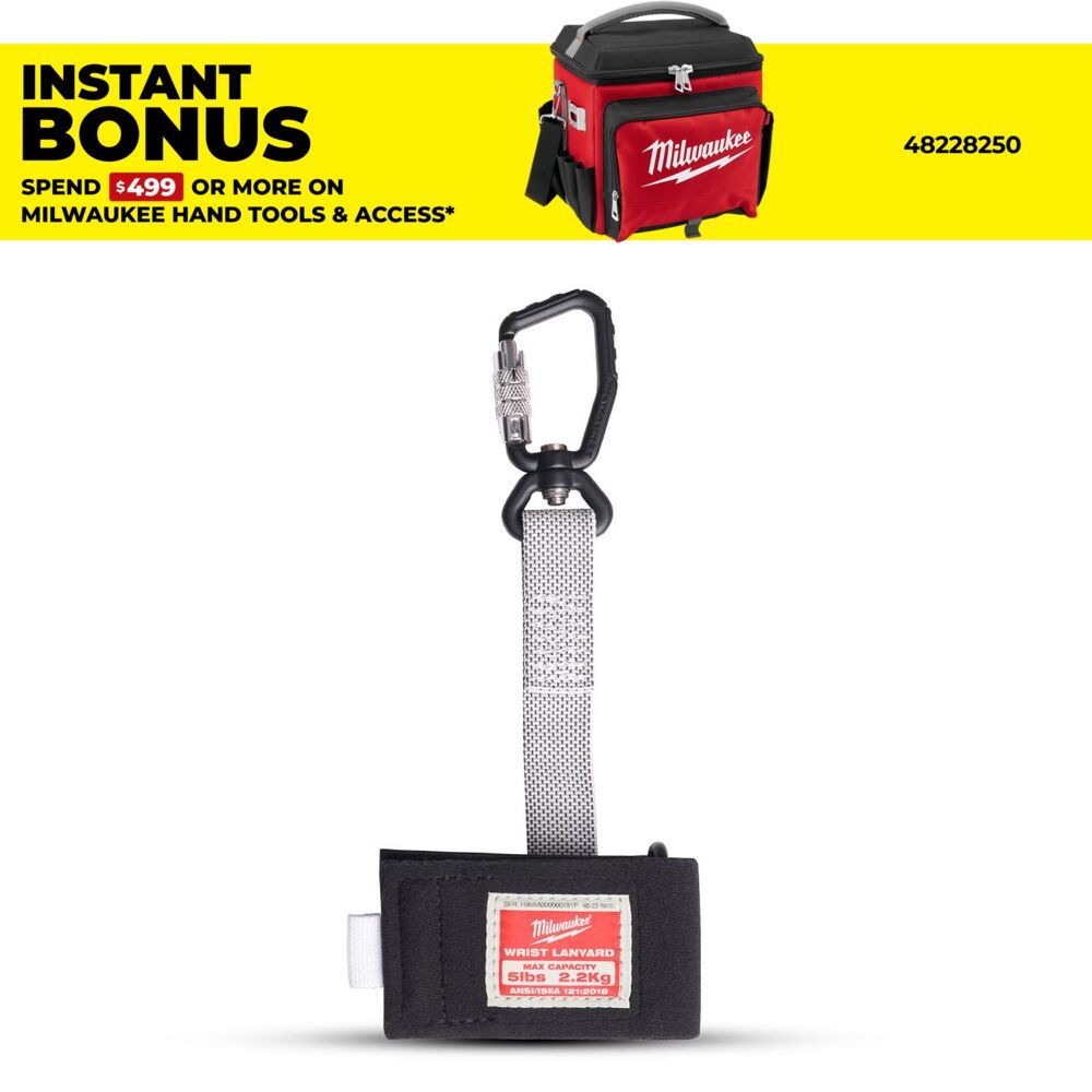 Milwaukee 48228835 2.2kg (5lbs) Quick Connect Wrist Lanyard  – image 1