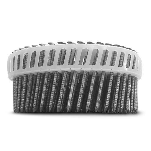 Air BPD DD2550RSS2M 2000-Pack 50mm x 2.5mm Ring Shank Stainless Steel Oval Head Coil Decking Nails – image 2