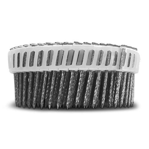 Air BPD DD2550SHDG2M 2000-Pack 50mm x 2.5mm Screw Shank Hot Dip Galvanised Oval Head Coil Decking Nails – image 2