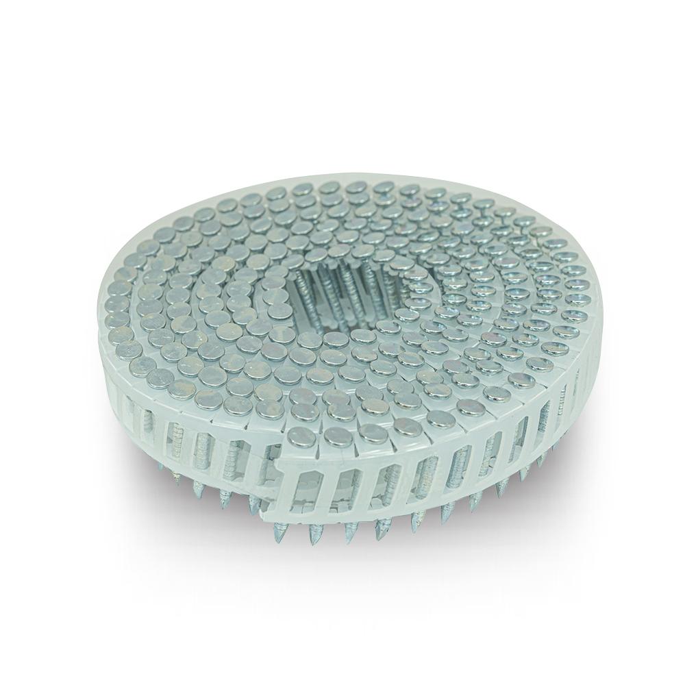 Air BPD P2727REG 4000-Pack 27mm x 2.7mm Ring Shank Galvanised Flat Head Coil Nails – image 2