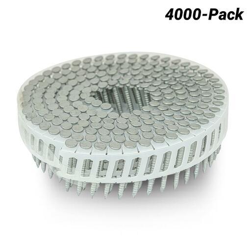 Air BPD AIRS159218 (P2732RDG) 4000-Pack 32mm x 2.7mm Ring Shank HOT DIP Dacrotised Galvanised Flat Head Coil Nails