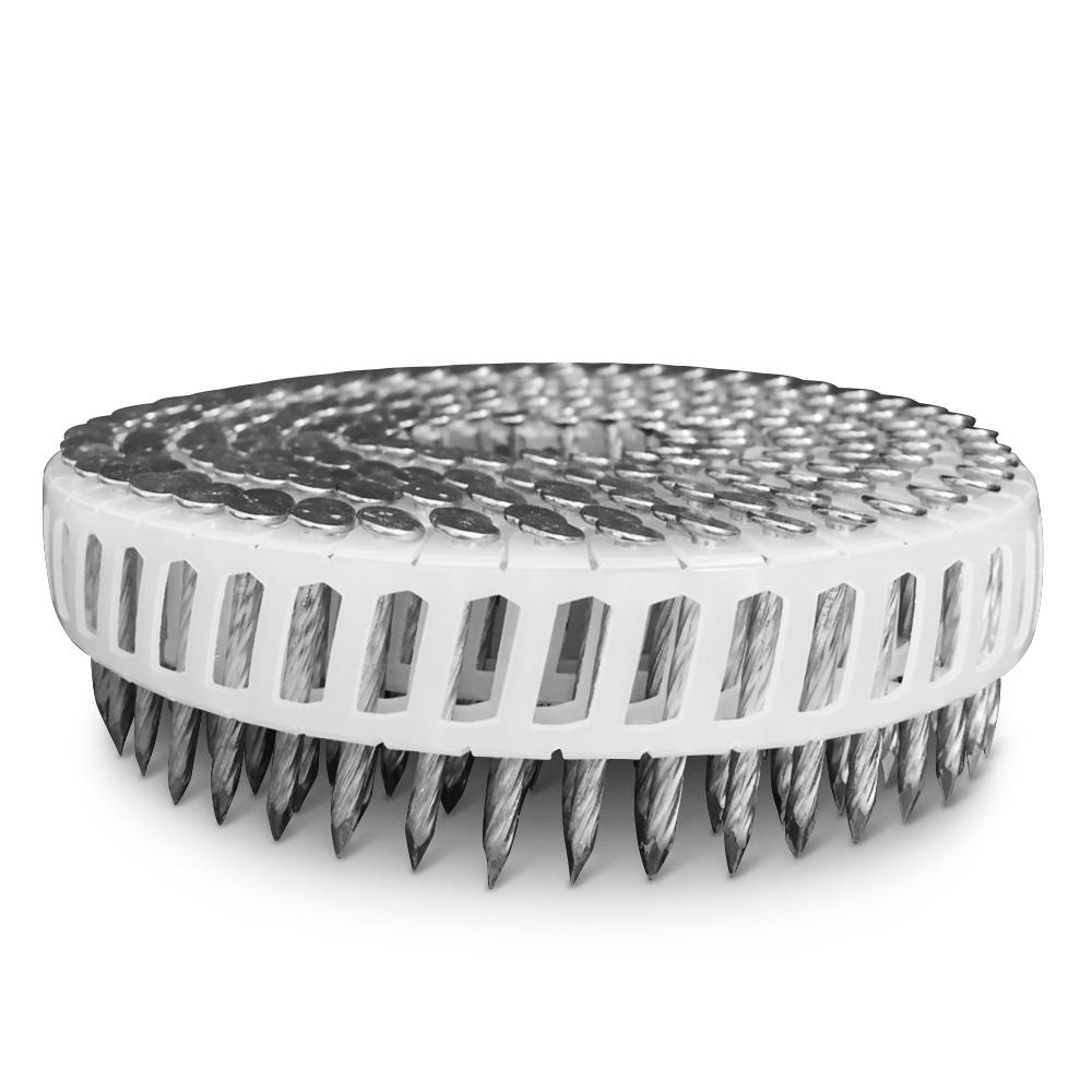 Air BPD FAP32SEG 6000-Pack 32mm x 2.5mm Screw Shank Electro Galvanised Flat Head Hardened Coil Nails – image 2