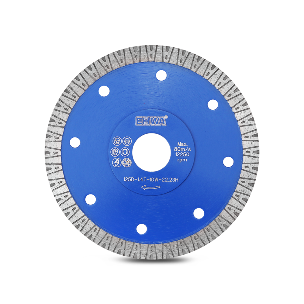 Ehwa ETTPB Porcelain & Tile Thin Turbo Diamond Blade – image 1