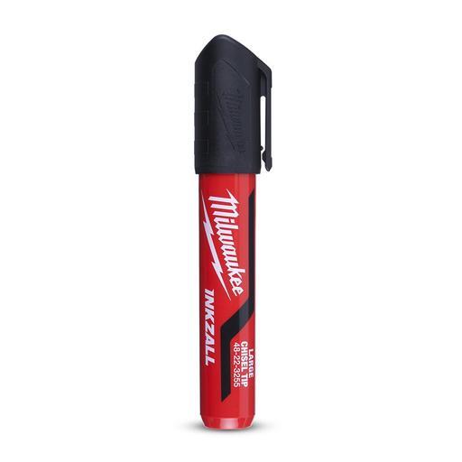Milwaukee 48223255 INKZALL Black Large Chisel Tip Marker – image 4