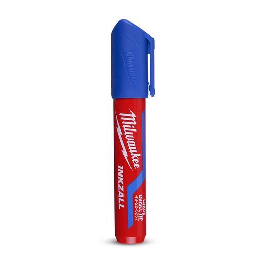 Milwaukee 48223257 INKZALL Blue Large Chisel Tip Marker – image 4