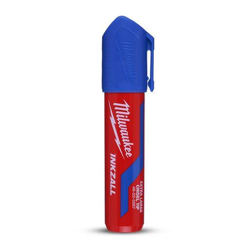 Milwaukee 48223267 INKZALL Blue Extra Large Chisel Tip Marker – image 4
