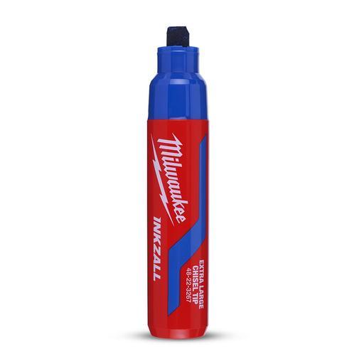 Milwaukee 48223267 INKZALL Blue Extra Large Chisel Tip Marker – image 2
