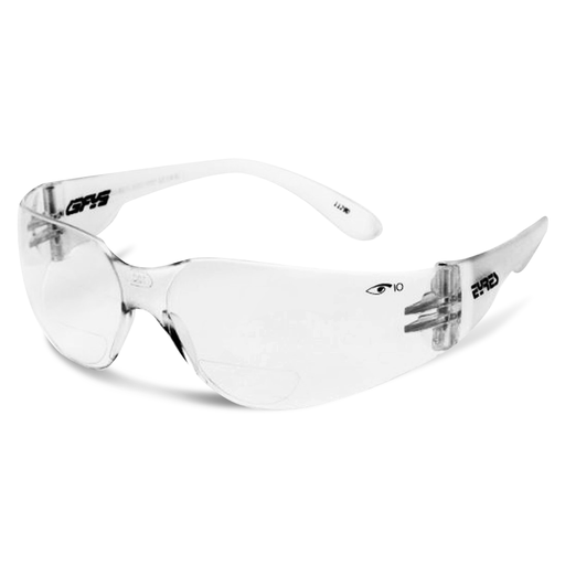 Eyres 312RX-OP-CL+2.5 312RX Reader Clear Lens +2.5 Magnification Safety Glasses