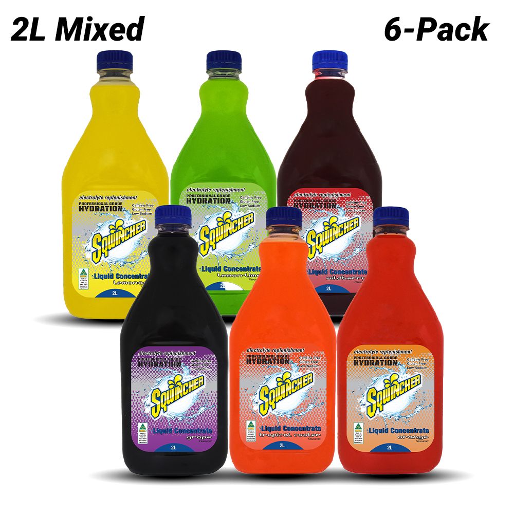 Sqwincher SQ0051 6-Pack 2L Mixed Concentrate – image 1