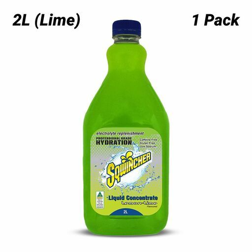 Sqwincher SQ0028 2L Lemon Lime Concentrate