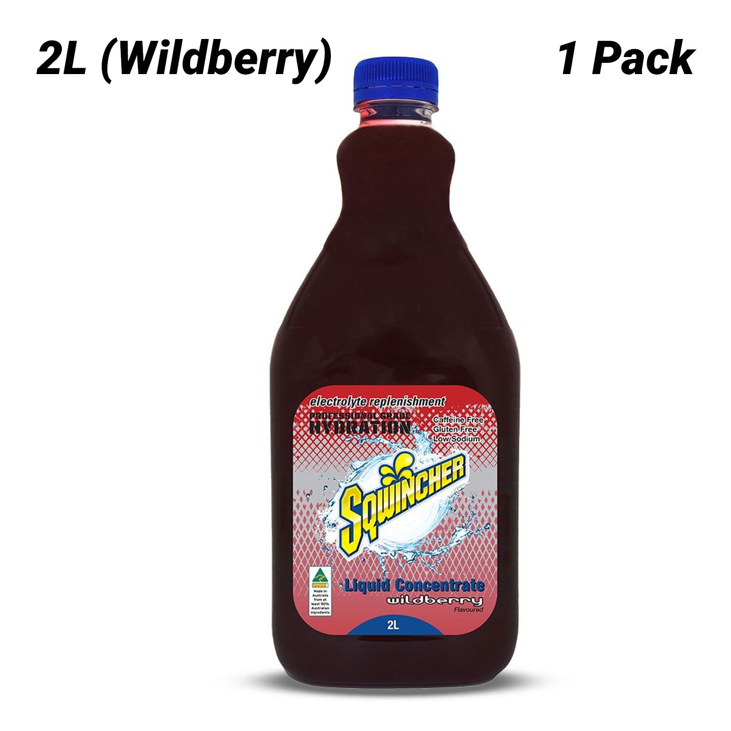 Sqwincher SQ0046 2L Wild Berry Concentrate – image 1