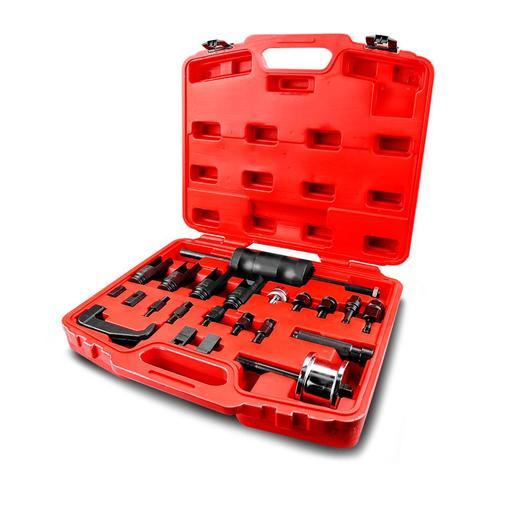 Injector Seat Cutter, Dioche Deuk Reparatie Tool 17 Stks Injector Seat Cutter Set Cleaner Carbon Remover Universele Auto Garage Tool Kit