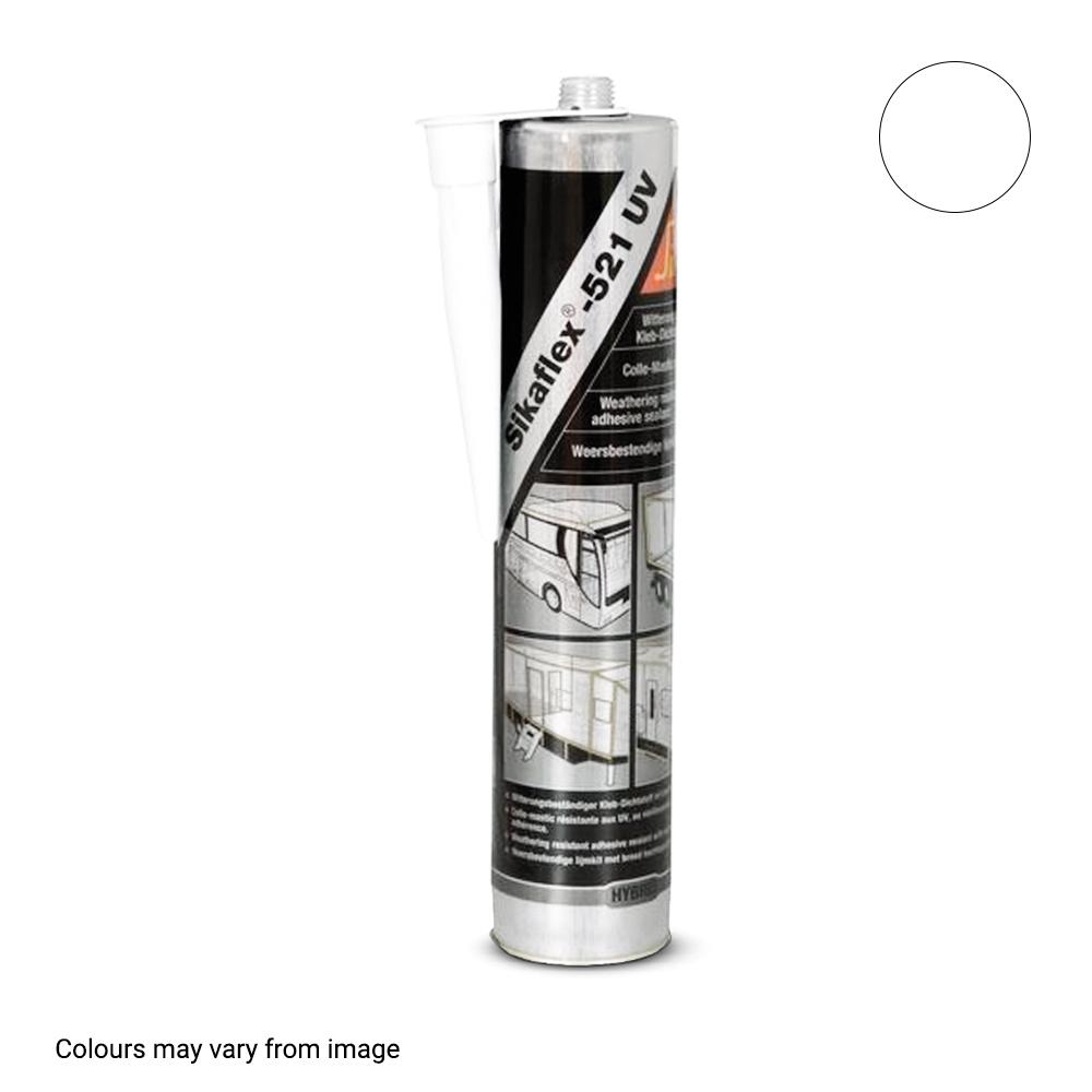 Sika 54864 300ml Sikaflex® 521 UV Weather Resistant Sealer White