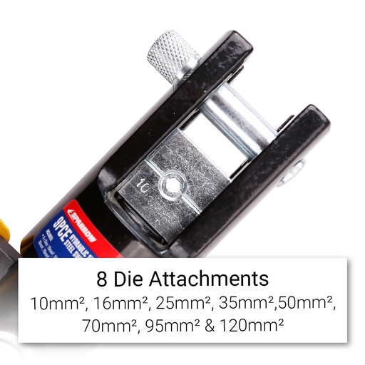 Sparrow SHST 10-120mm² Hydraulic Stainless Steel Crimping Tool Swager Kit – image 8