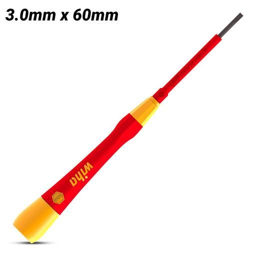 Wiha 44539 3.0 x 65mm 2270P VDE PicoFinish Fine Slotted Screwdriver