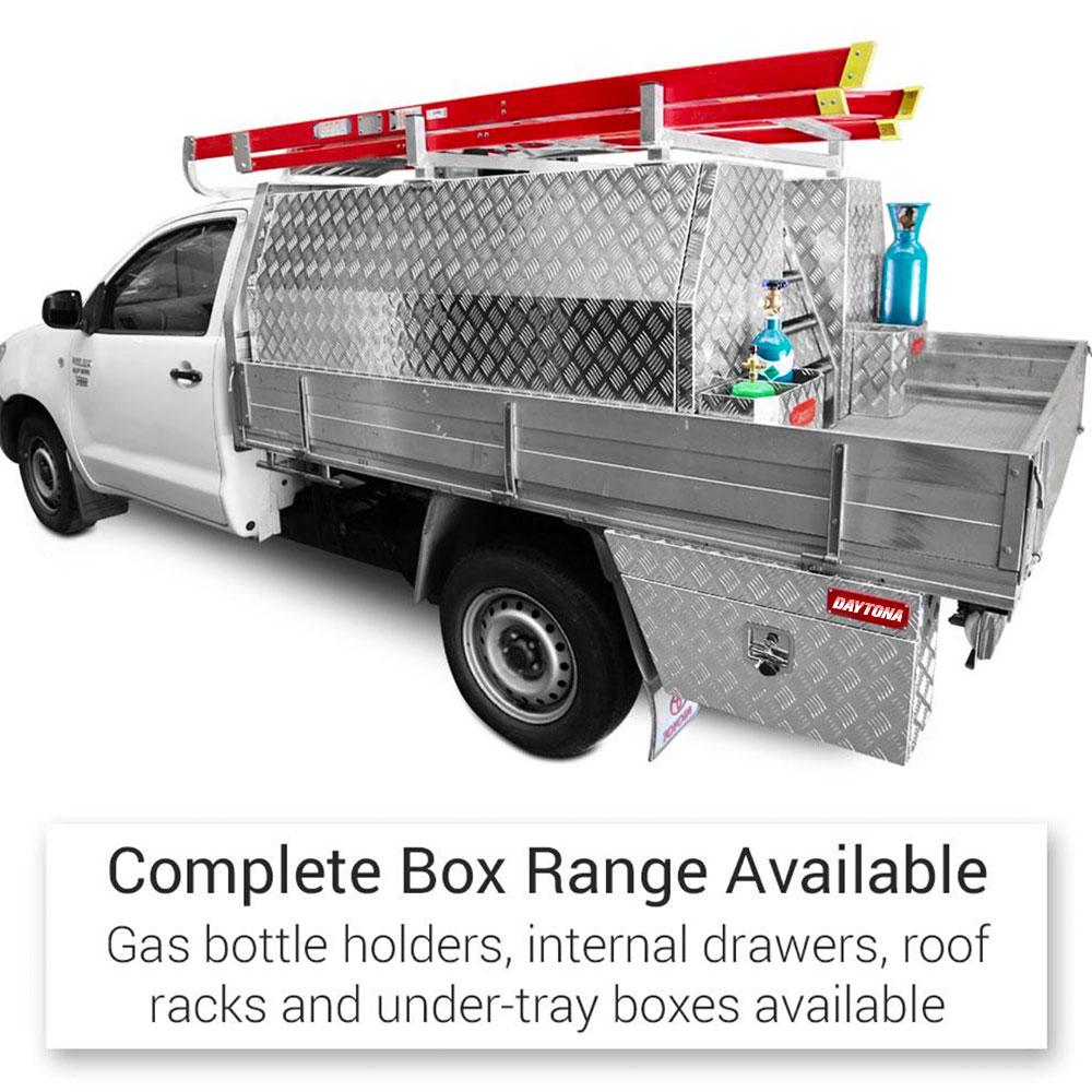 Daytona FIS1700 3mm 1700mm x 530mm x 820mm Full Lid Aluminium Tool Box – image 11