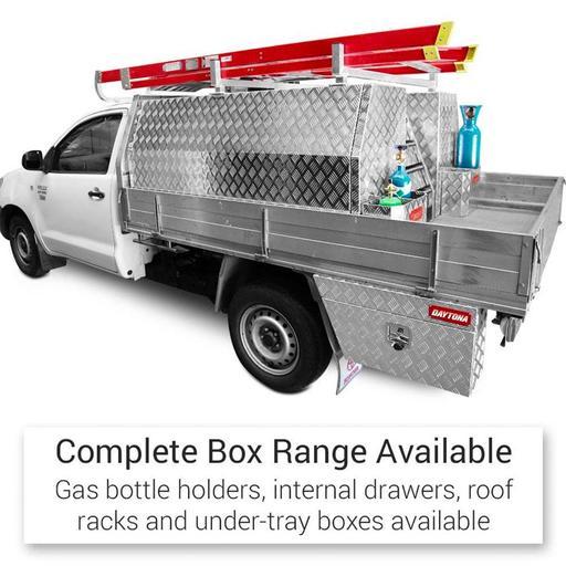 Daytona FIS1700 3mm 1700 x 820 x 530mm Full Lid Aluminium Tool Box