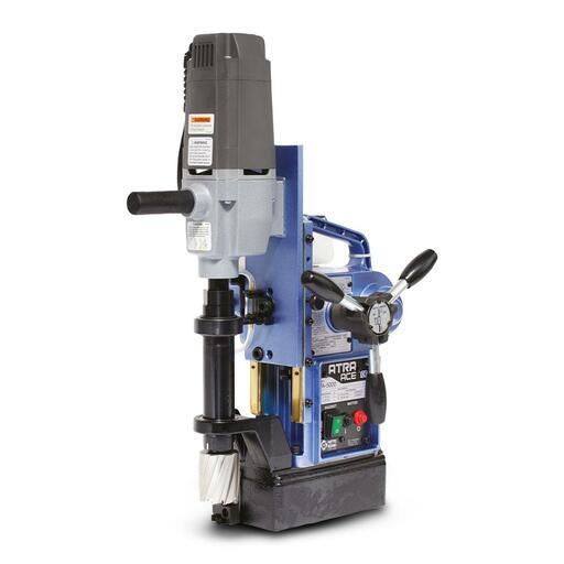 Nitto Kohki NTWA-5000 1150W 14mm - 50mm Atra Ace Magnetic Drilling Machine Automatic Feed - MADE IN JAPAN