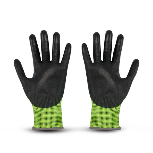 Milwaukee 4873894 High Visibility Cut Level 4 Polyurethane Dipped Gloves – image 2