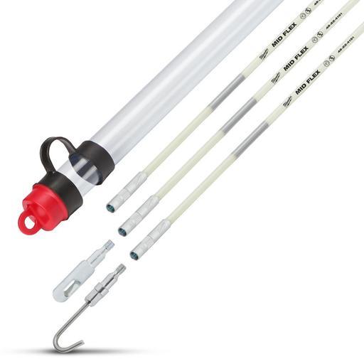 Milwaukee 48224152 4.5m (15ft) Mid Flex Fish Stick Cable Rod Feeder – image 2