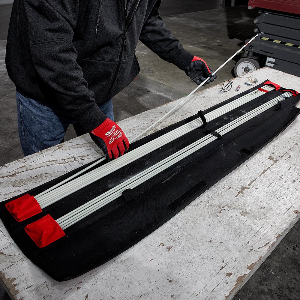 Milwaukee 48224156 18m (60ft) Fish Stick Cable Rod Feeder Combo Kit – image 4