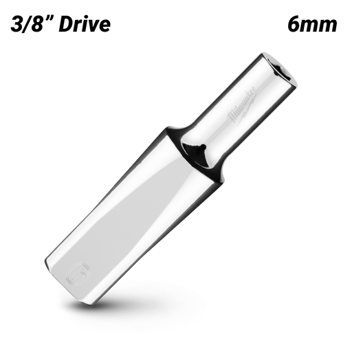 Milwaukee 45349090 3/8’’ Drive 6mm Metric 6-Point Deep Socket – image 2