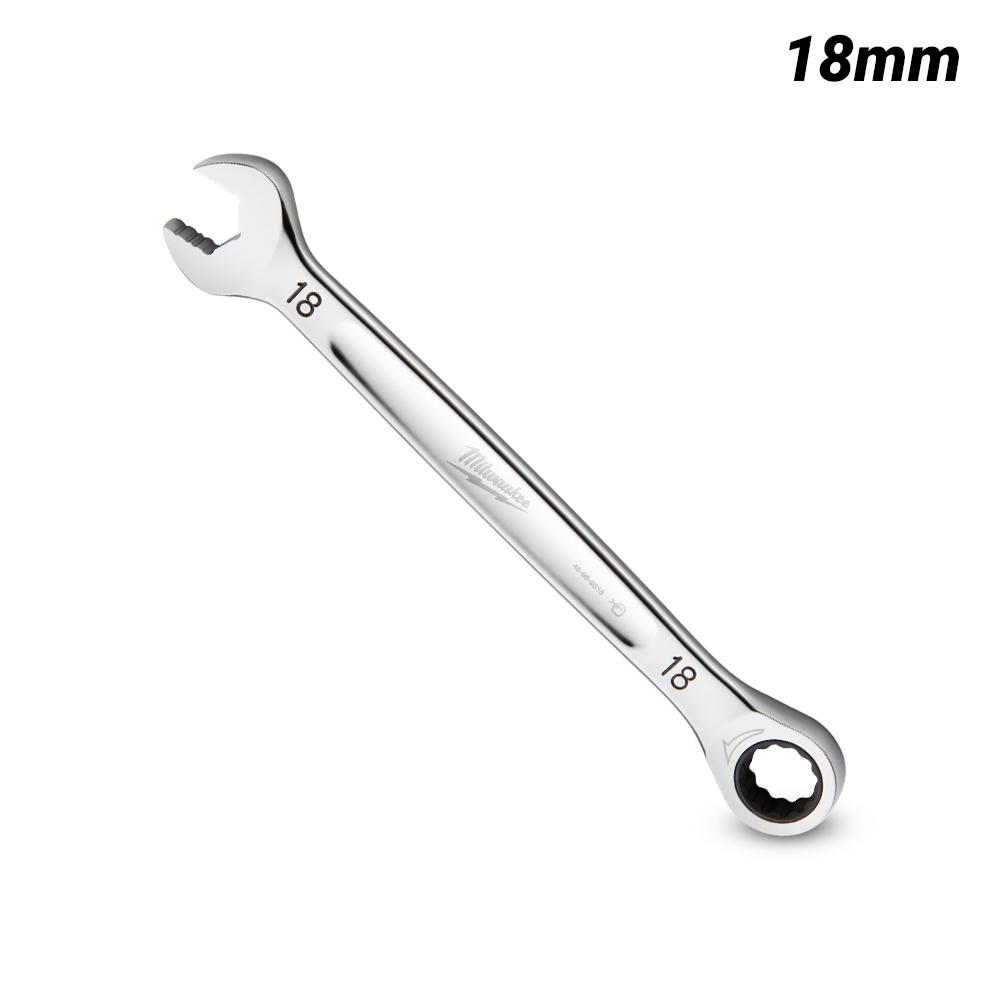 Milwaukee 45969318 18mm Metric Ratcheting Combination Wrench – image 2
