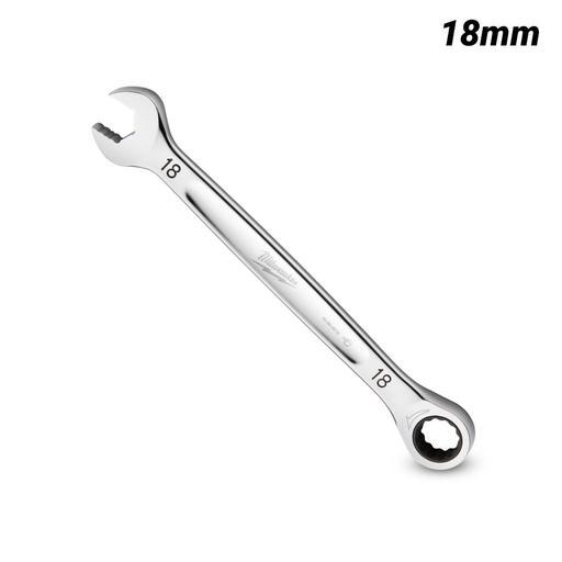 Milwaukee 45969318 18mm Metric Ratcheting Combination Wrench – image 2