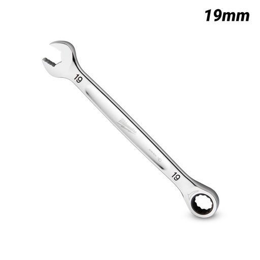 Milwaukee 45969319 19mm Metric Ratcheting Combination Wrench – image 2