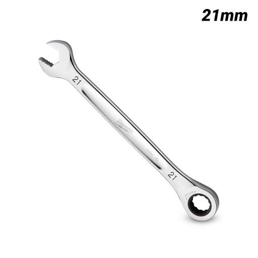 Milwaukee 45969321 21mm Metric Ratcheting Combination Wrench – image 2