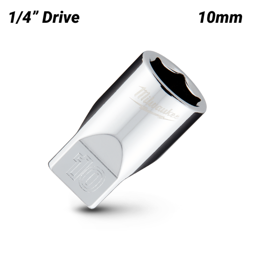 Milwaukee 45349036 1/4’’ Drive 10mm Metric 6-Point Standard Socket – image 2